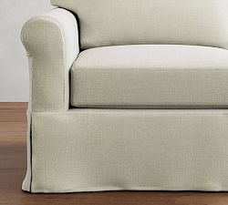 York Roll Arm Sectional Component Replacement Slipcovers