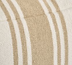 Modern Farmhouse Outdoor Pouf