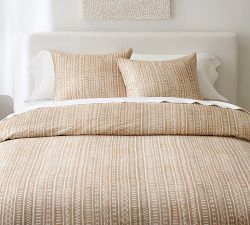 Shorewood Printed Mudcloth Duvet Shams