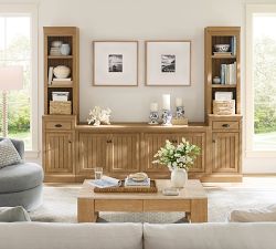 Aubrey 5-Piece Storage Cabinet with Shelf Set (108&quot;)