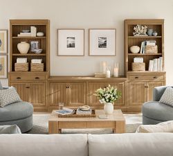 Aubrey 5-Piece Storage Cabinet with Shelf Set (144&quot;)