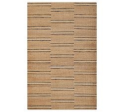 Erin Gates By Momeni Crescent Broken Striped Jute Rug