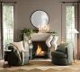 Vail 38&quot; Glass Fireplace Screen