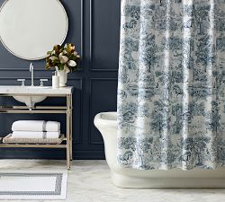 Brandon Maxwell Cortland Grosgrain Bath Mat