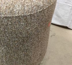 Open Box: Jake Upholstered Swivel Stool, Performance Micro Boucle Mocha