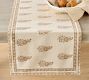 Savannah Block Print Cotton Table Runner