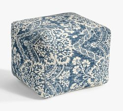 Bernyce Printed Pouf