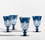 Antique Cut Glass Goblets - Set of 4