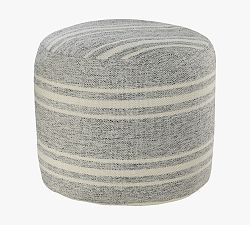 Open Box: Newton Recycled Yarn Outdoor Pouf