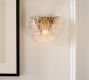 Alexandria Glass Tiered Sconce (8&quot;)