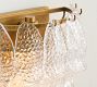 Alexandria Glass Tiered Sconce (8&quot;)