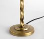Harper Twisted Metal Table Lamp (24&quot;)