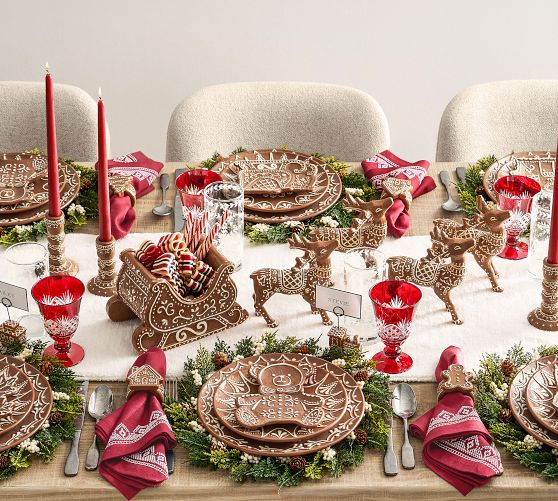 Gingerbread Christmas Home Decor | Pottery Barn