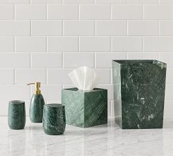 Green Marble Bathroom Accessories