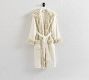 Ruched Faux Fur Robe