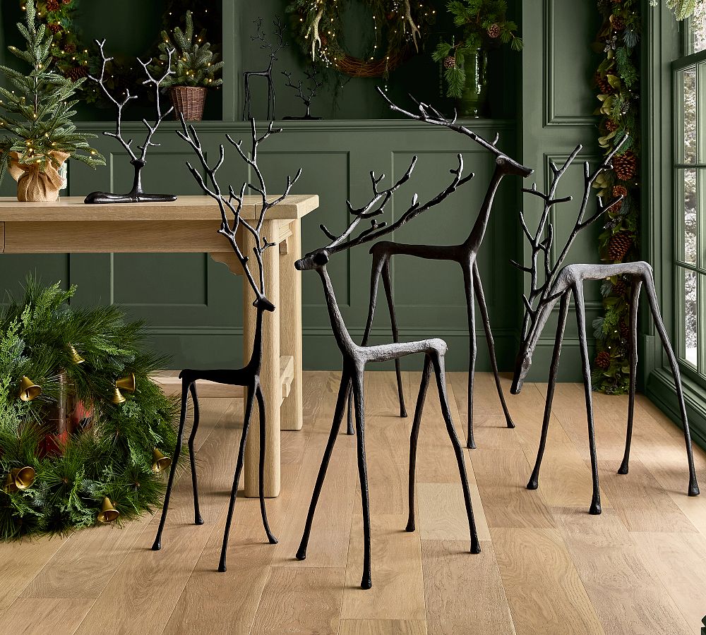 Bronze Sculpted Reindeer