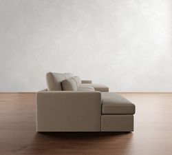 Westwood Square Arm Deep Seat Double Chaise Sectional (185&quot;)