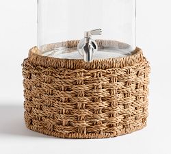Capitola Woven Drink Dispenser Stand
