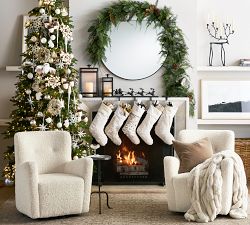 Faux Fur Ruched Throw