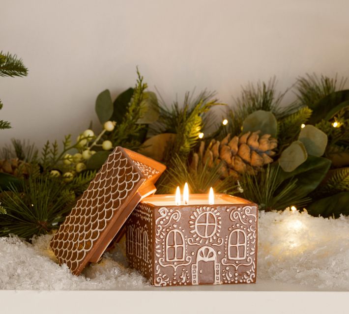 Figural Gingerbread Scent Collection | Pottery Barn