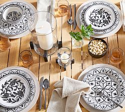 Marrakesh Outdoor Melamine 12-Piece Dinnerware Set