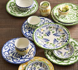 Puebla Porcelain Soup Bowls - Set of 4