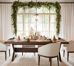 Faux Lit Oversized Avant-Garde Wreath &amp; Garland