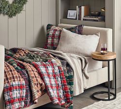 Clyde Plaid Patchwork Quilt &amp; Shams