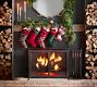 Industrial 44&quot; Fireplace Screen with Doors