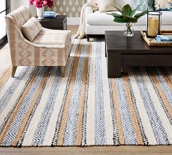 Crosby Striped Jute Rug