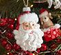 Lit Mercury Santa Ornament