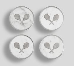 Tennis Coasters - Set of 4