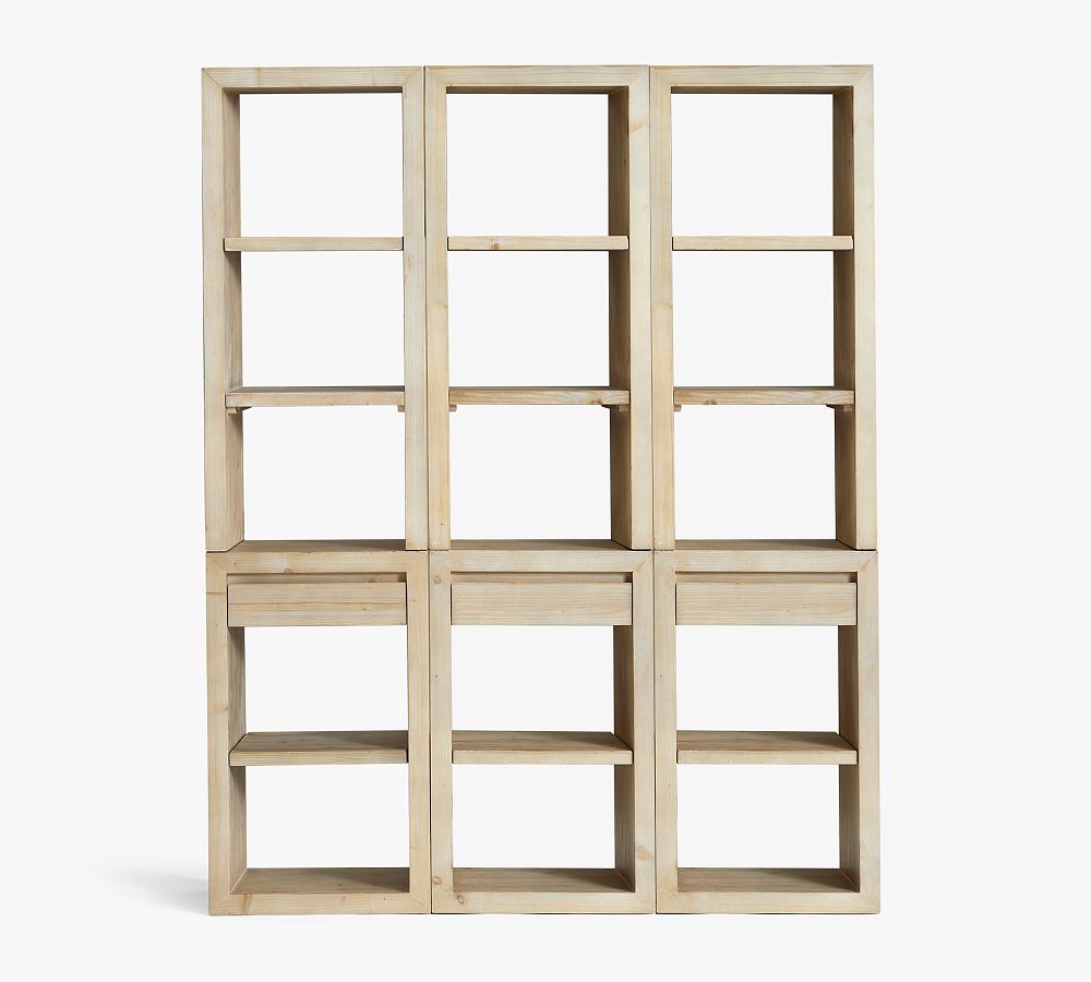 Folsom 63'' Storage Tower with Drawers