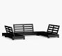 Malibu Metal Platform 5-Piece U-Shaped Sectional (132&quot;)