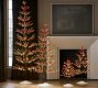 Lit Twinkling Twig Berry Tree
