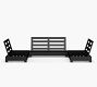 Malibu Metal Platform 5-Piece U-Shaped Sectional (132&quot;)