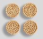 Beaded Coasters - Set of 4