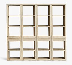 Folsom 84'' Storage Tower with Drawers