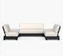 Malibu Metal Platform 5-Piece U-Shaped Sectional (132&quot;)