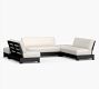 Malibu Metal Platform 5-Piece U-Shaped Sectional (132&quot;)