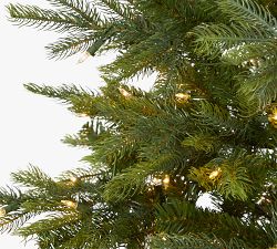 Lit North Carolina Spruce Faux Christmas Tree