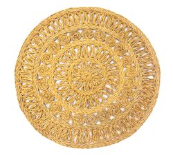 Handwoven Crocheted Placemat, Set of 4