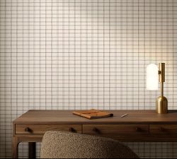 Water-Resistant Terralon Hand Checks Wallpaper