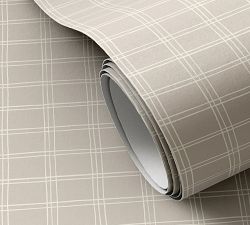 Water-Resistant Terralon Hand Checks Wallpaper
