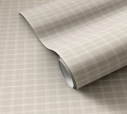 Water-Resistant Terralon Hand Checks Wallpaper