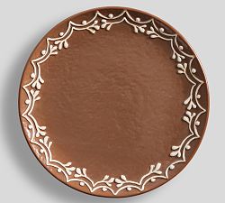 Gingerbread Stoneware Dinner Plates - Set of 4