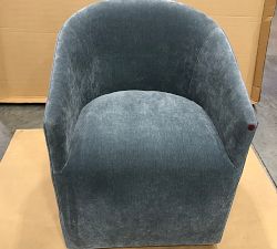 Open Box: Baldwin Upholstered Barrel Back Dining Chair