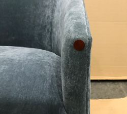 Open Box: Baldwin Upholstered Barrel Back Dining Chair