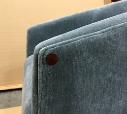 Open Box: Baldwin Upholstered Barrel Back Dining Chair