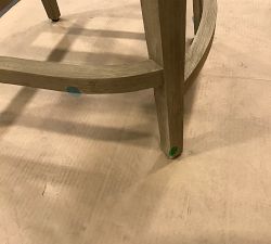 Open Box: Layton Upholstered Counter Stool 25.5&quot; - Performance Boucle Oatmeal, Seadrift